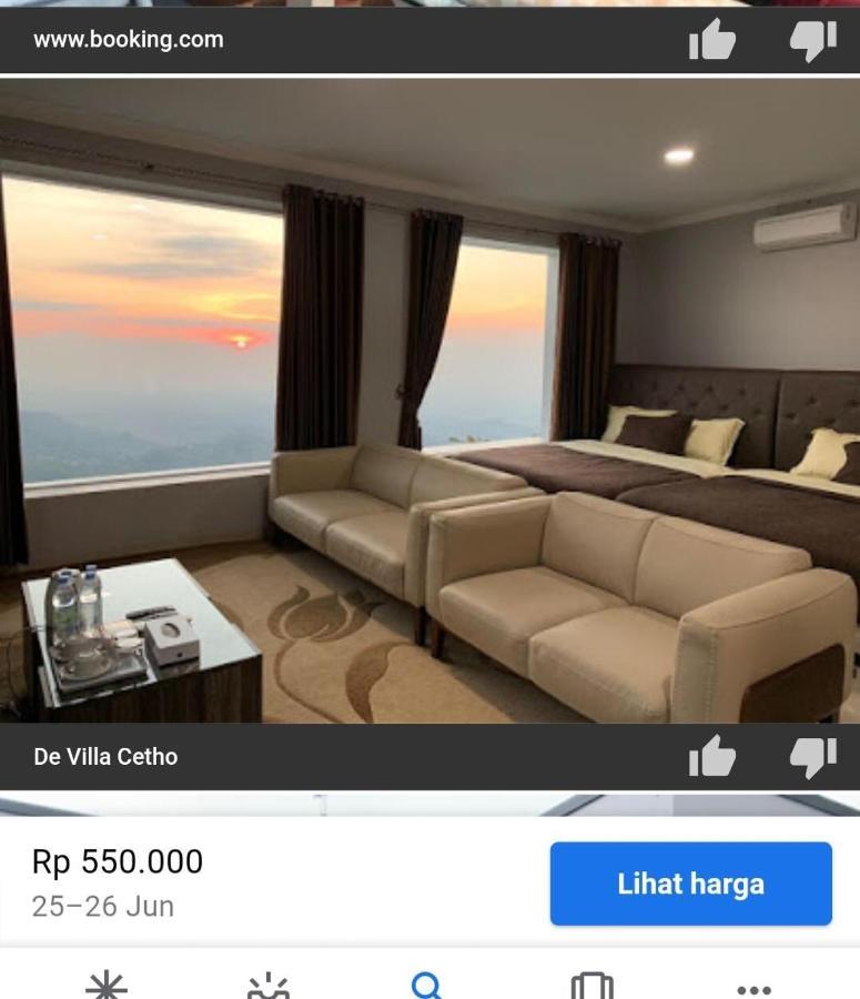 De Villa Cetho Karanganyar  Exteriör bild